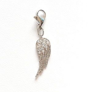 Origami Owl crystal wing dangle